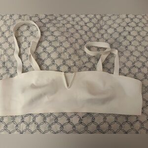 NWOT Free People Notched Lily Scuba Bralette, XL